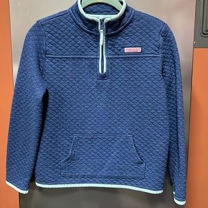 Vineyard Vines Boys Size Large (14) Quilted Shep Shirt